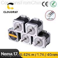 Cloudray Nema 17 Stepper Motor 0.42N.m 1.7A for 3D printer CNC Engraving Milling Machine