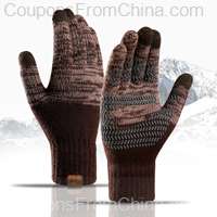 Knitted Touch Screen Winter Gloves