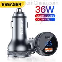 Essager Mini USB Car Charger 36W