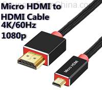 Micro HDMI Cable Adapter 1080P 1m