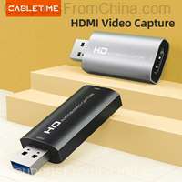CABLETIME 1080p 60FPS HDMI Capture Card