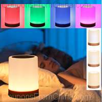 USB Rechargeable Touching Control Bedside Light