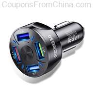 Car USB Charger 7A 48W 4 Ports