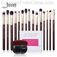 Jessup Makeup Brushes Set 15pcs