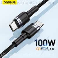 Baseus 100W USB-C To USB Type-C Cable 1m