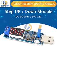 DC-DC 5V to 3.5V / 12V USB Step UP / Down Power Supply Module