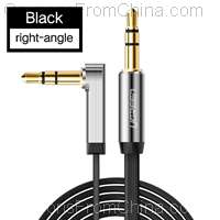 Ugreen Aux Jack 3.5mm Audio Cable 90 Degree 1m