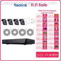 Reolink Smart 4k Security Camera System PoE 2TB [EU]