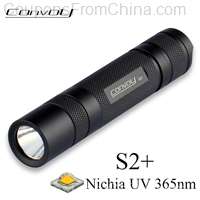 Convoy S2+ Nichia UV 365nm Flashlight