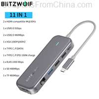BlitzWolf BW-TH11 11-in-1 USB-C Data Hub
