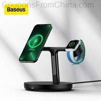 Baseus Magnetic Desktop Phone Stand Wireless Charger