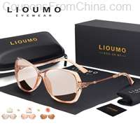 LIOUMO Photochromic Women Sunglasses