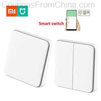 Xiaomi Mijia Smart Wall Switch Double Key No Neutral DHKG01ZM