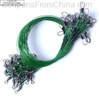 20Pcs Anti Bite Steel Fishing Line 15cm-30cm