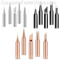 5Pcs I+B+K+2.4D+3C Soldering Iron Copper Tips