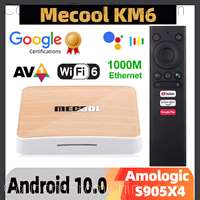 MECOOL KM6 ATV Deluxe S905X4 4/64GB TV Box