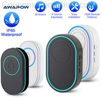 Awapow Self Powered Waterproof Wireless Doorbell