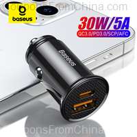 Baseus 30W USB Car Charger 30W/5A