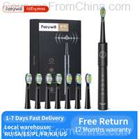Fairywill Sonic Electric Toothbrush E11 with 8 Brush Replacement Heads