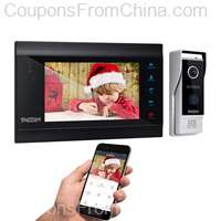 TMEZON TUYA Home Intercom Video Doorbell 7 Inch 1080P Wired