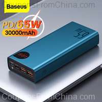 Baseus 65W Power Bank 30000mAh USB-C PD