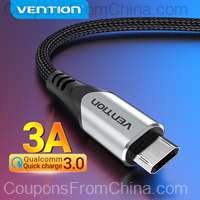 Vention 3A Micro USB Cable 1m