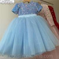 3-8 Year Kids Girls Princess Dress