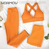NORMOV Anti Cellulite 3 pcs. Seamless Yoga Set