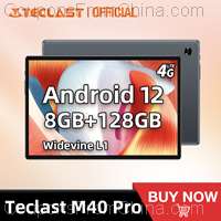 Teclast M40 Pro 2023 Android 12 Tablet 8/128GB T616 10.1 inch