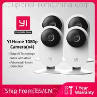 YI 4pcs 1080p Wifi Home Camera