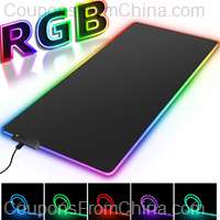 RGB 35x25cm Gaming Mousepad LED Backlit