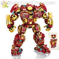HUIQIBAO 1450Pcs Armor Robot Building Blocks