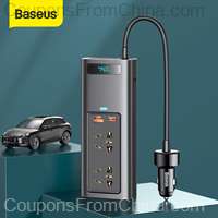 Baseus Car Inverter DC 12V to AC 220V 150W Type-C USB Car Charger