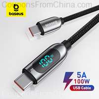 Baseus PD 100W USB-C Cable 1m
