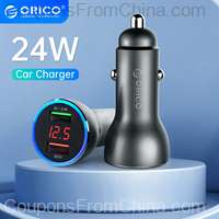 ORICO QC3.0 Car Charger 2 Ports 18W