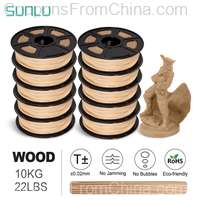 SUNLU Wood PLA 10kg 1.75mm 3D Printer Filament [EU]