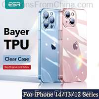 ESR iPhone 13 12 Clear Case TPU Silicone Back Cover
