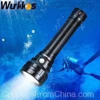 Wurkkos DL40 Diving Flashlight 5000lm with Batteries