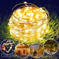 5m Copper Wire LED Garlands Fairy String Lights