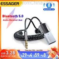 Essager Aux Bluetooth Adapter Dongle USB To 3.5mm