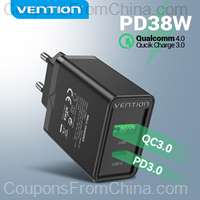 Vention QC18W PD20W USB Charger