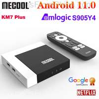 MECOOL KM7 Plus TV Box Android 11 2/16GB S905Y4
