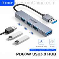 ORICO Aluminum Type-C USB HUB 4 Ports