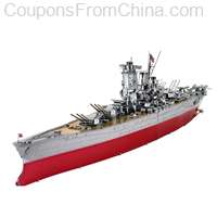 Piececool 3D Metal Puzzle Model Battleship Yamat