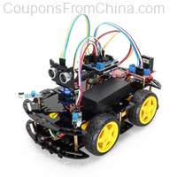 4WD Smart Robot Car Starter Kit For Arduino V2.0 with App