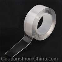 Waterproof Transparent Double Sided Nano Tape 5m