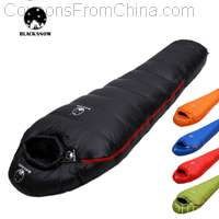 Black Snow Outdoor Camping Sleeping Bag 400g