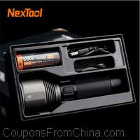 NexTool XPH50.2 6500K Flashlight with Battery