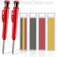 Solid Carpenter Pencil Set With 6 Refill Leads Coupon Price 549 Usd
