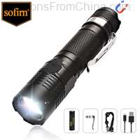 S11C Zoomable Flashlight 1000lm LH351D 5000K